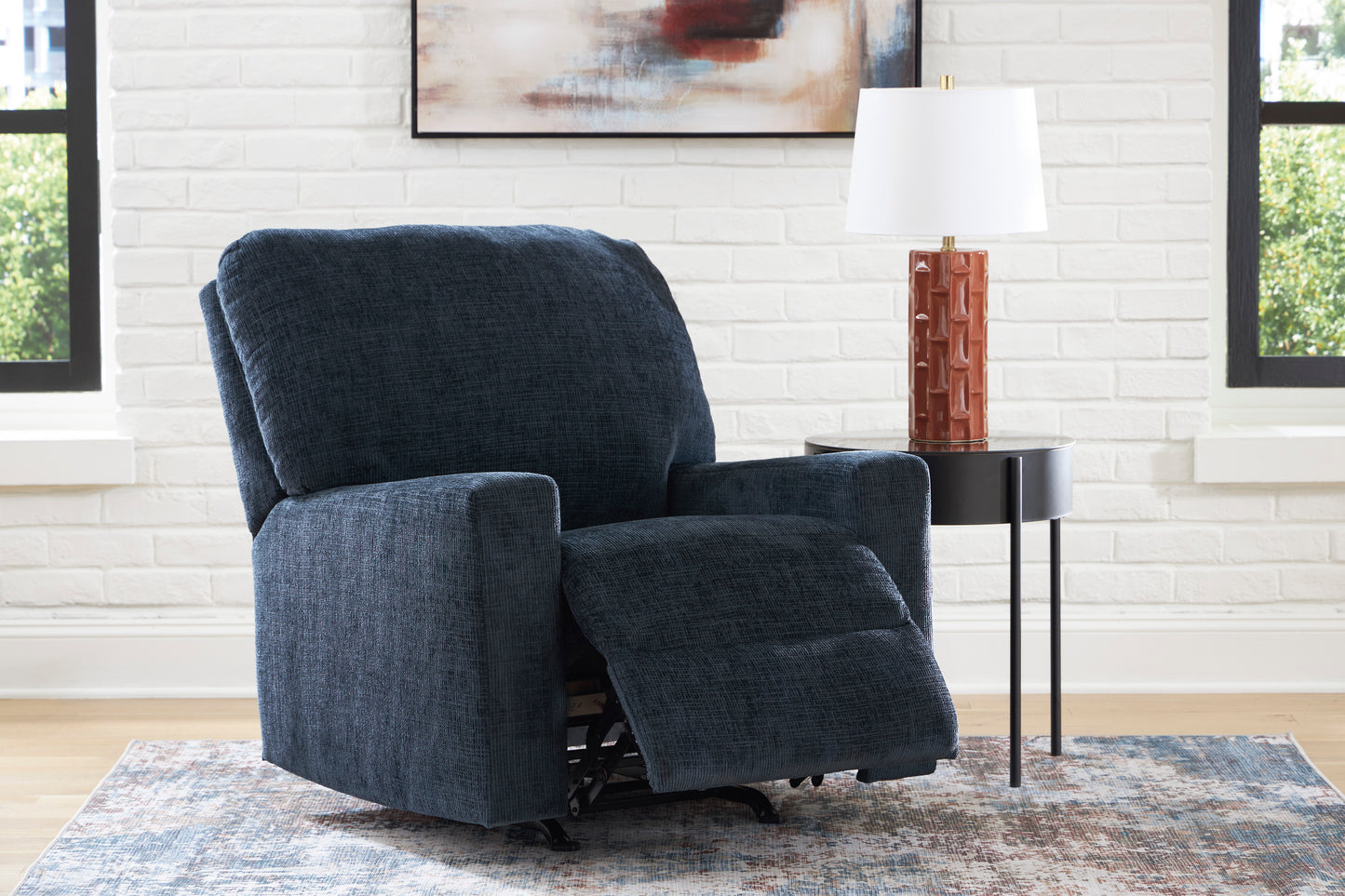 Ashley Signature Design 24303 Aviemore Ink Recliner