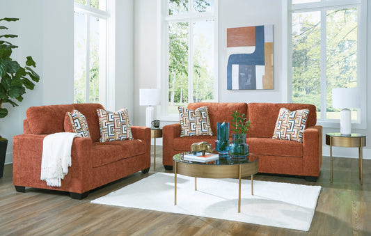 Signature Design by Ashley Aviemore Spice Sofa and Loveseat 24304