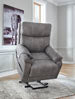 Signature Design by Ashley Ernestine Slate Power Reclining Lift Chair 40708