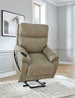 Signature Design by Ashley Ernestine Truffle Power Reclining Lift Chair 40709