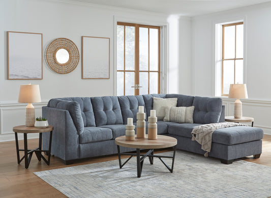 Signature Design by Ashley Marrelton Denim Sectional 55303