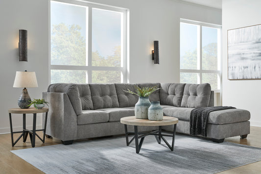 Signature Design by Ashley Marrelton Gray Sectional 55305