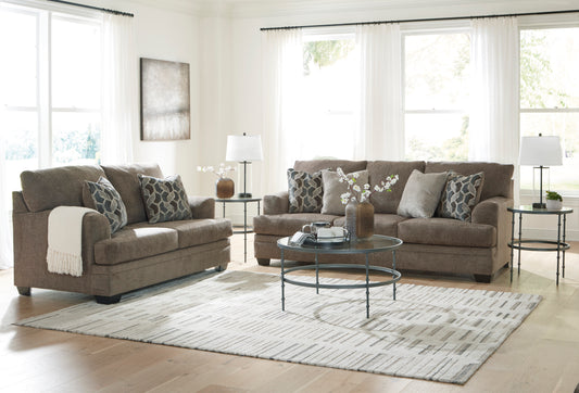 Signature Design by Ashley Stonemeade Nutmeg Sofa and Loveseat 59505