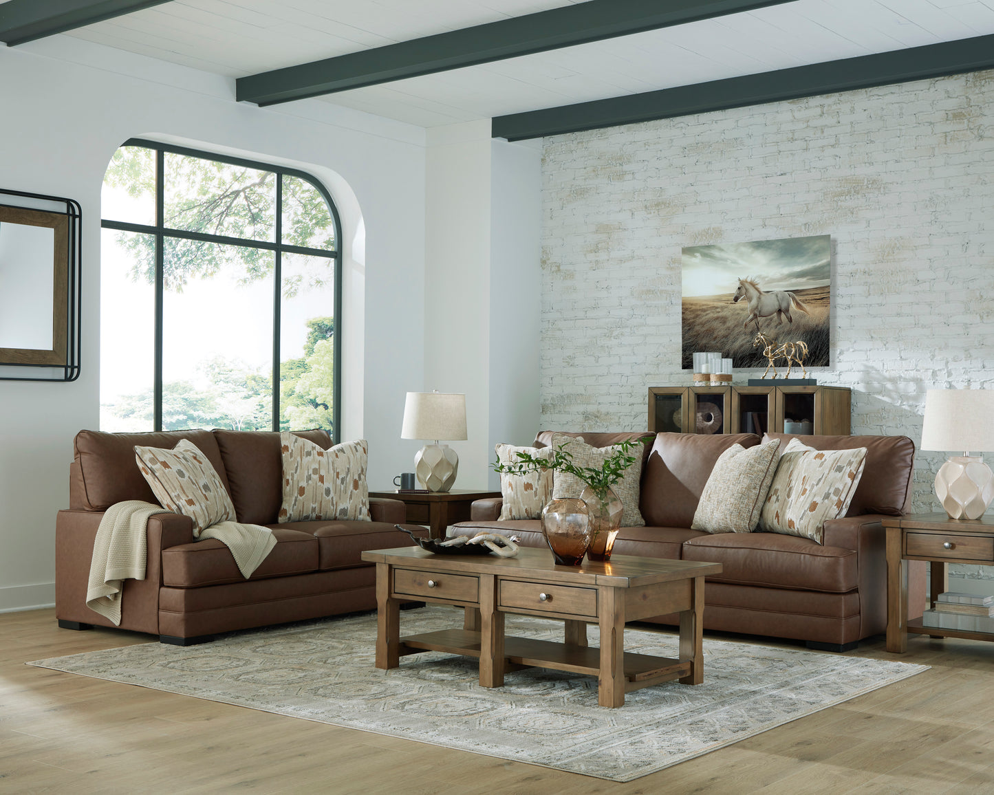 Benchcraft by Ashley 74909 Villa Court Carmel Sofa Loveseat