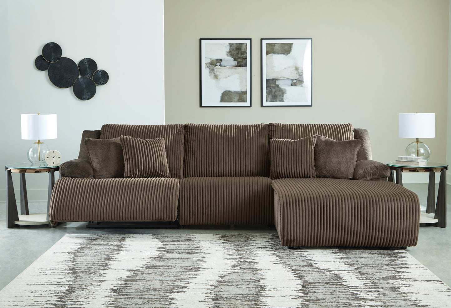 Signature Design by Ashley Top Tier Reclining Sofa with Chaise 92705