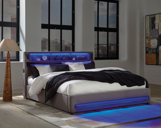 Ashley Signature Design Finigale LED Lighted Bed set.