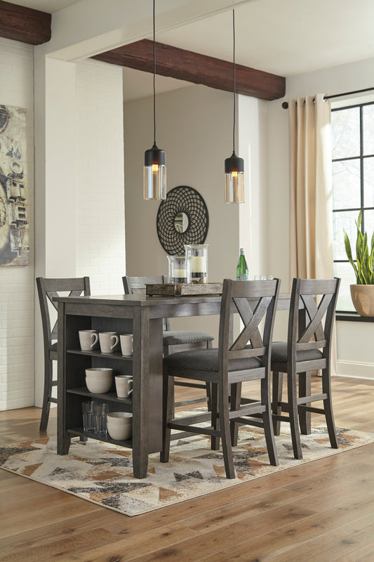 Ashley Signature Design Caitbrook Dinette Set / Shelves D388