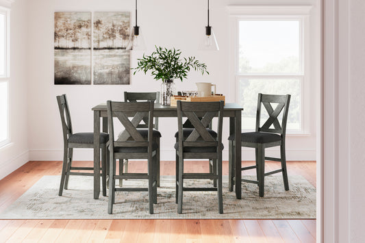 Ashley Signature Design Caitbrook Counter Height 7PC Dinette Set D388