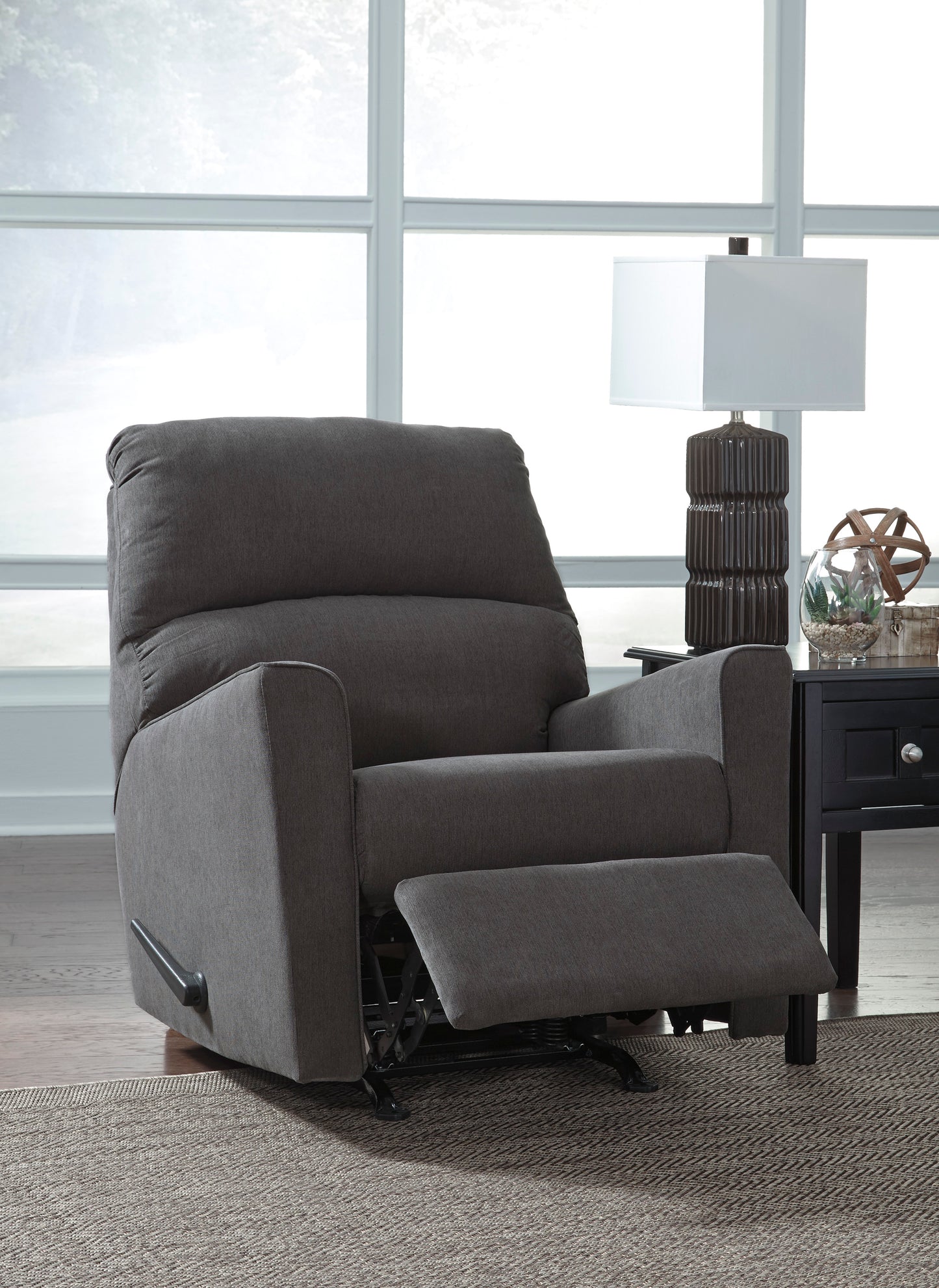 Ashley Signature Design Aleyna Charcoal Recliner 16601