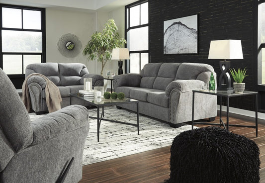 Allmaxx Pewter Sofa Loveseat 28105