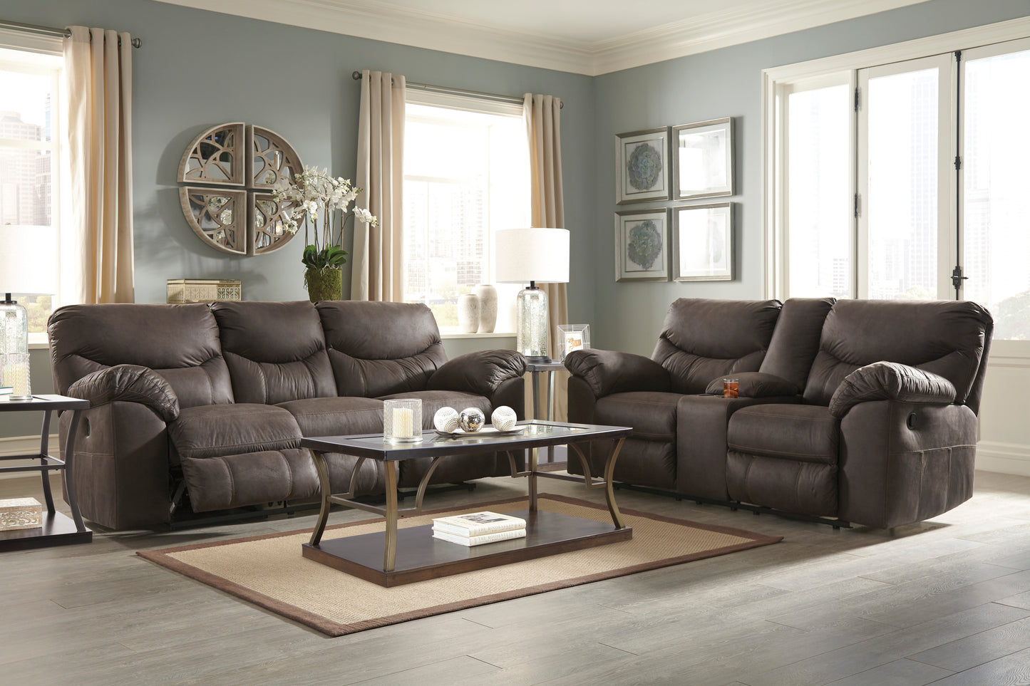 Ashley Signature Design Boxberg Reclining Sofa/Love 33803