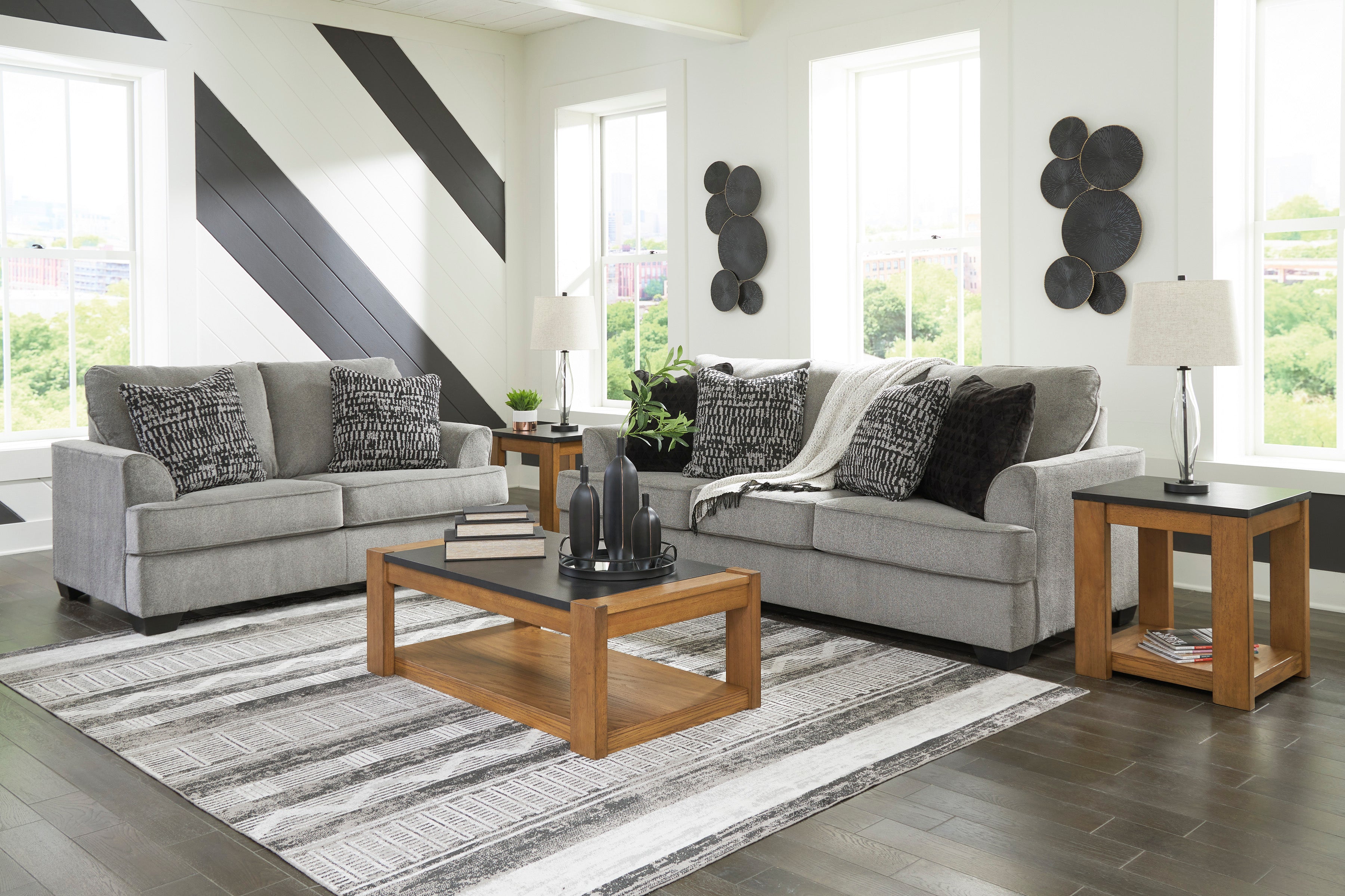 Ashley Signature Design Deakin Sofa Loveseat 34708 Eagle Rental Purchase