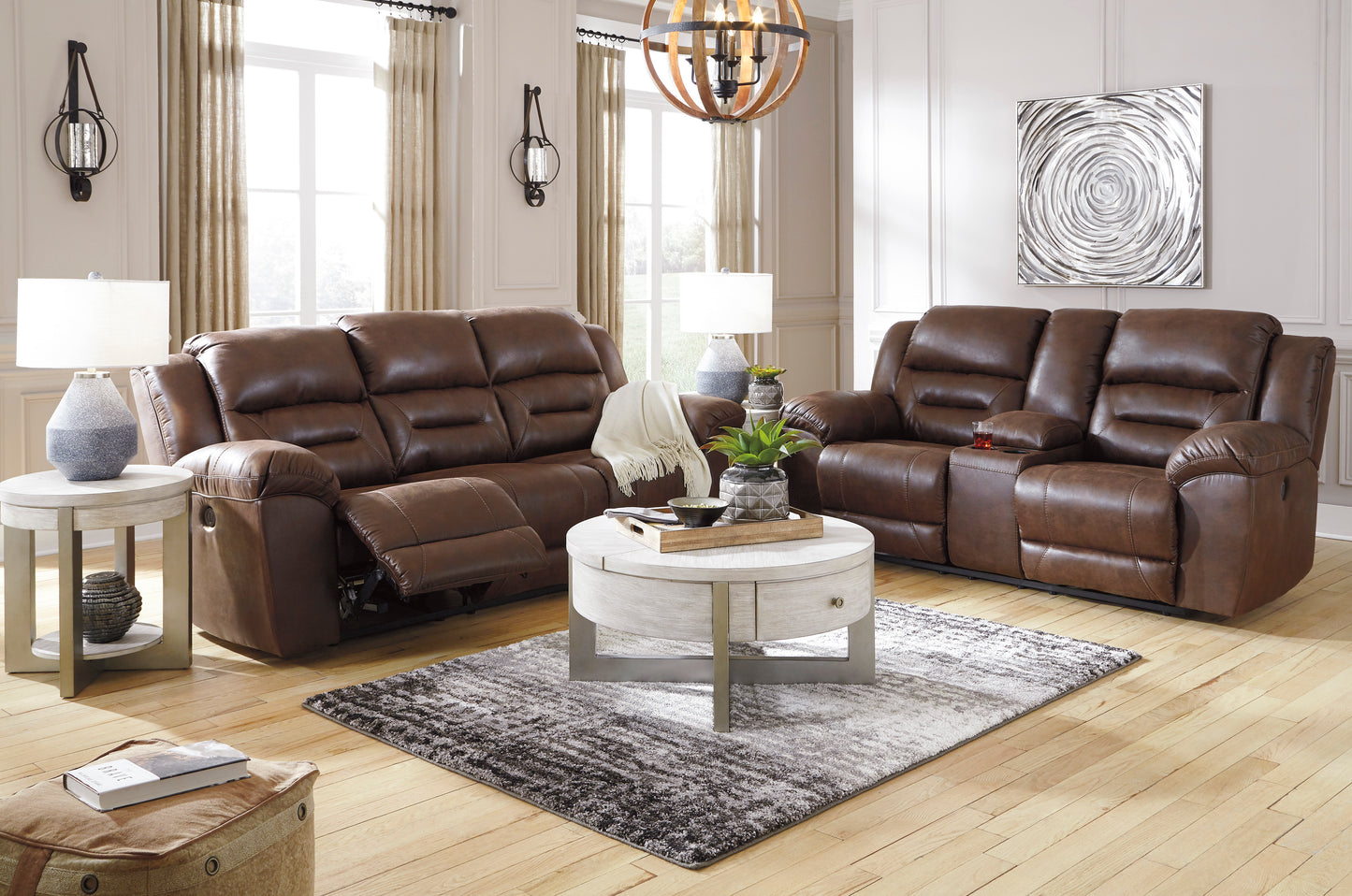 Ashley Signature Design Stoneland Reclining Sofa/Love 39904