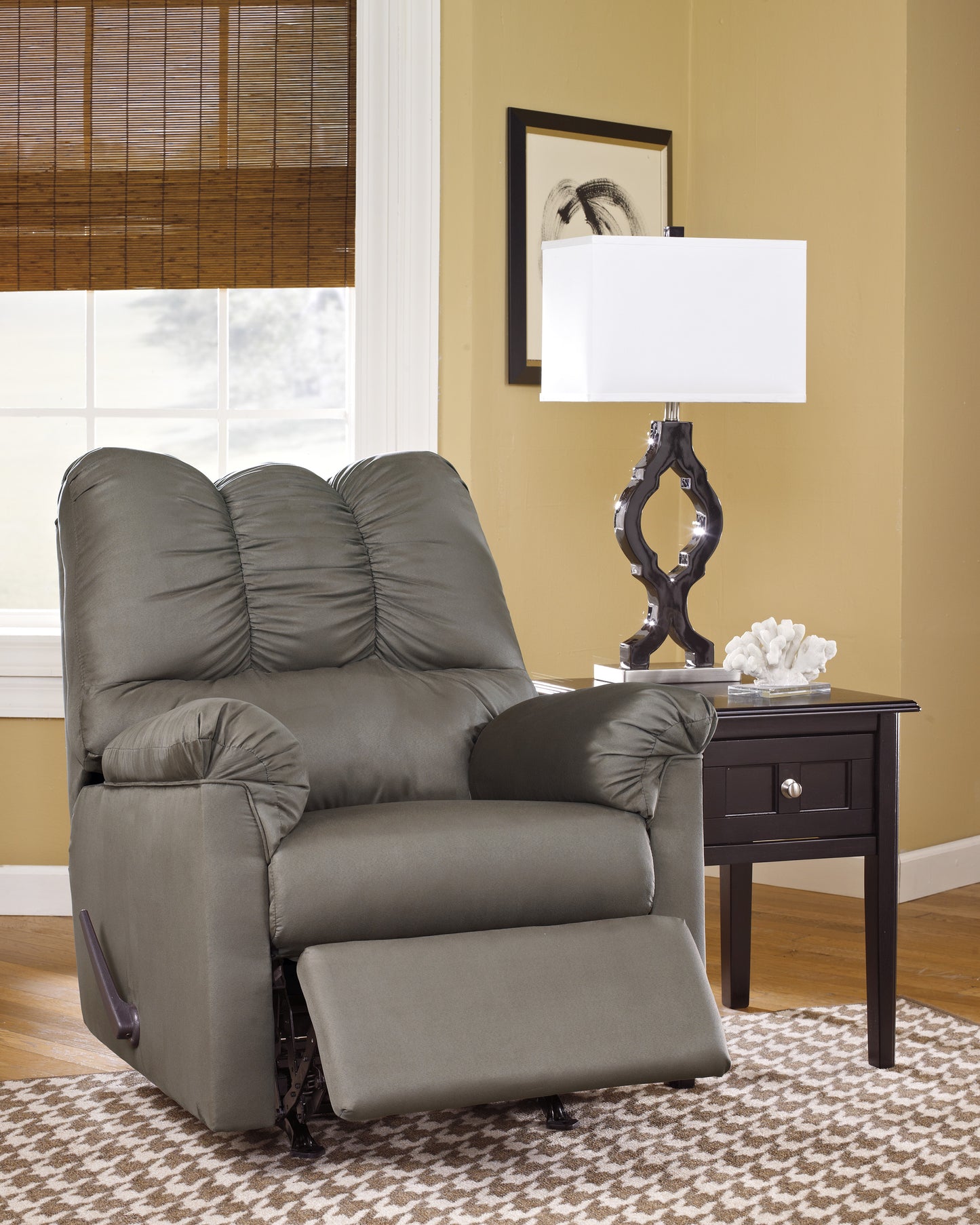 Ashley Signature Design Darcy Cobblestone Recliner 75005