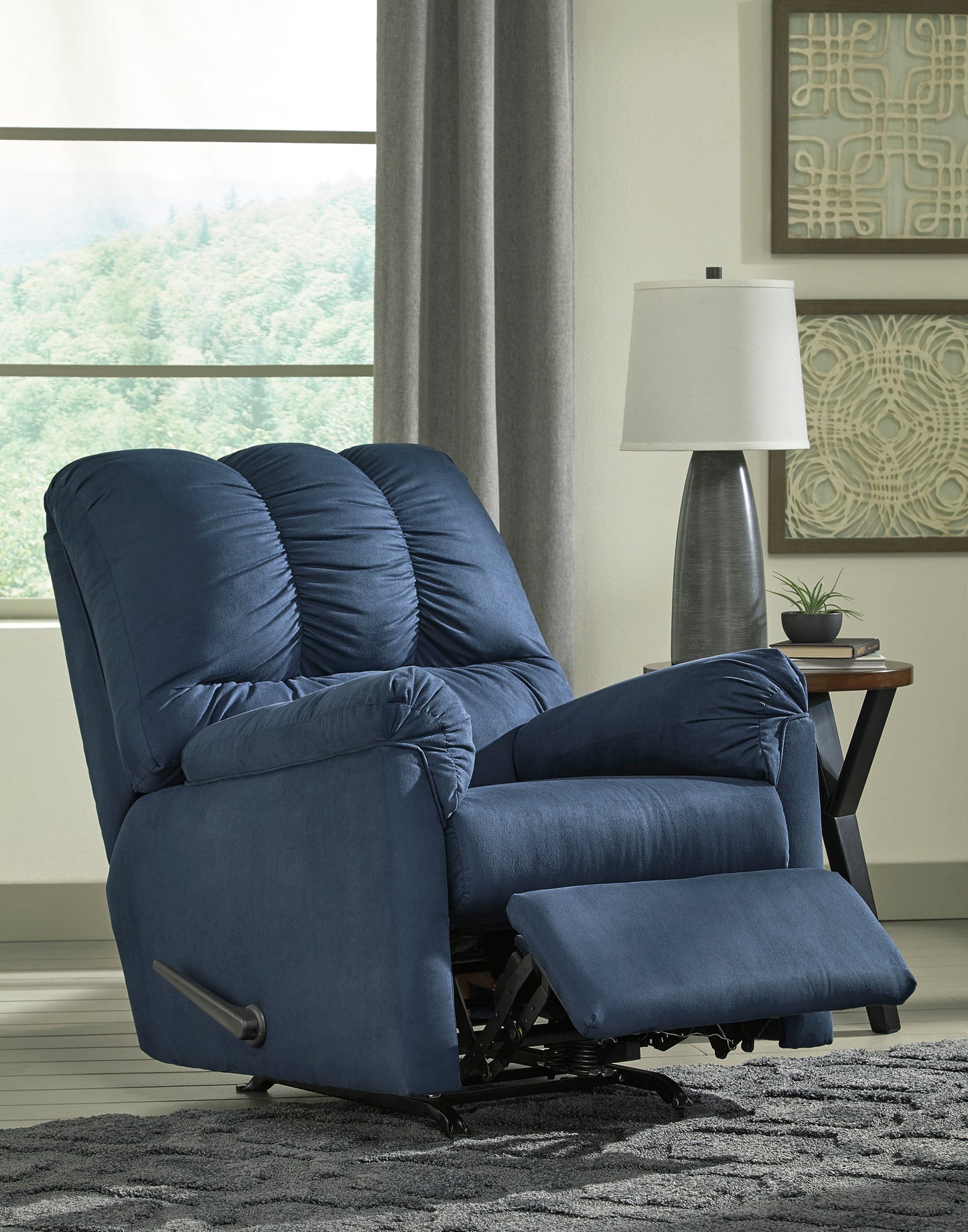 Ashley Signature Design Darcy Blue Recliner 75007