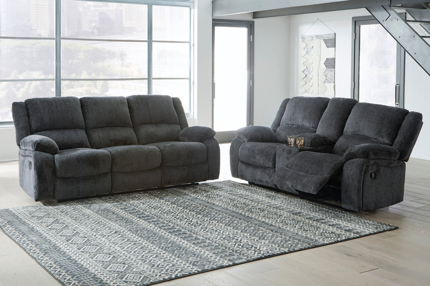 Ashley Signature Design Draycoll Reclining Sofa/Love 76504