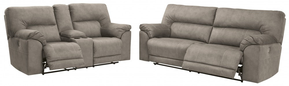 77601 Calvalcade Reclining Sofa and Loveseat