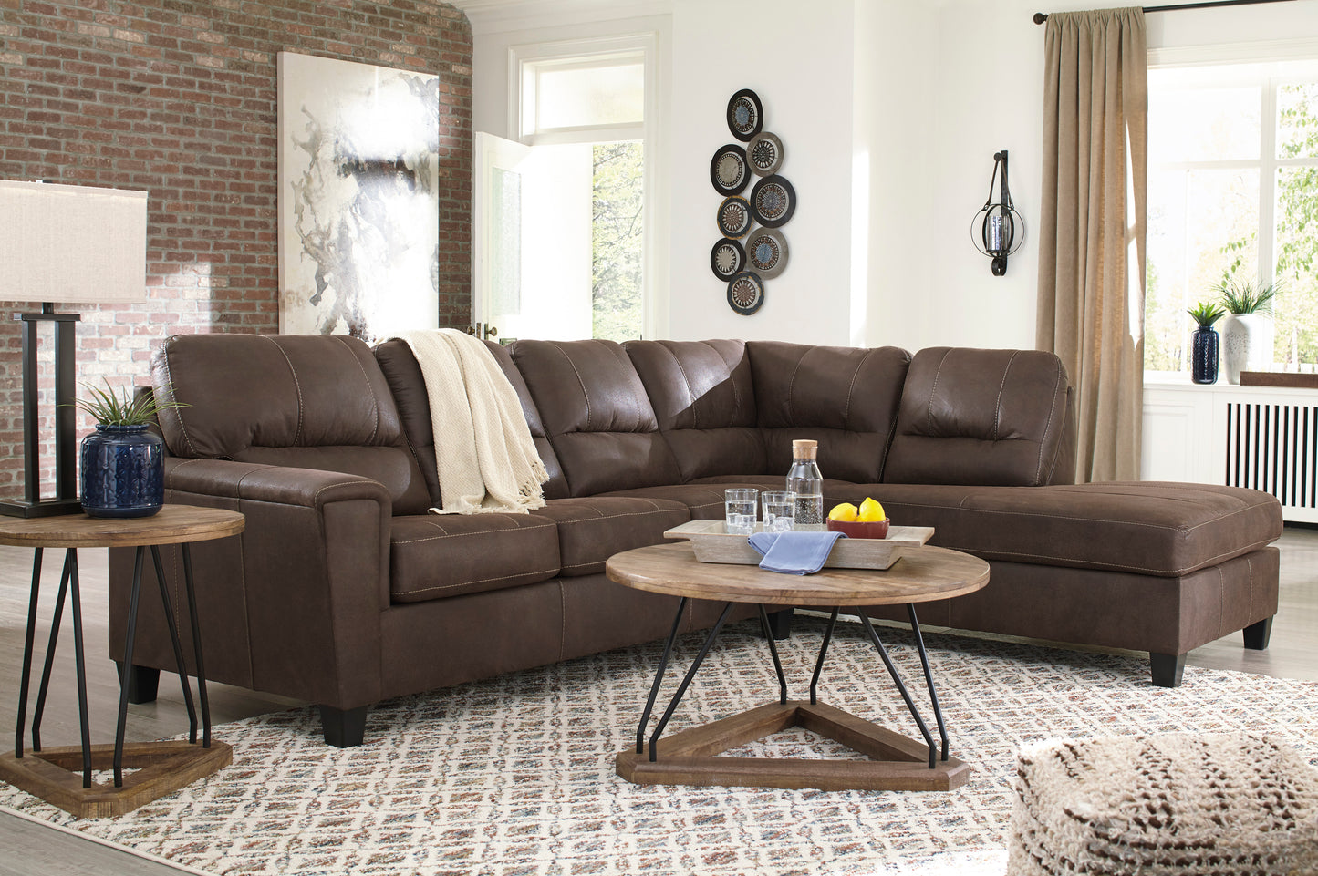 Ashley Signature Design Navi Chestnut 94003