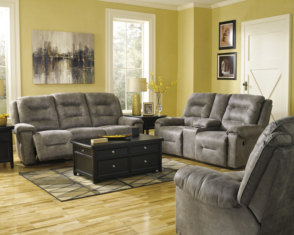 Rotation - Smoke - Reclining Living Room Group 97501