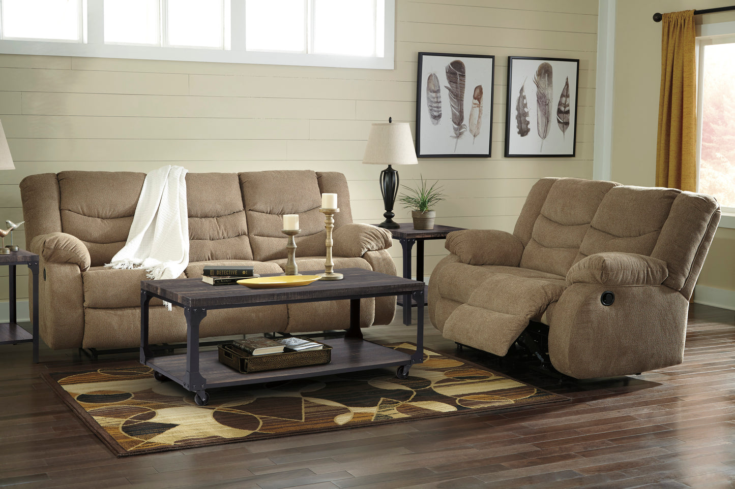 Ashley Signature Design Tulen Reclining Sofa/Love 98604