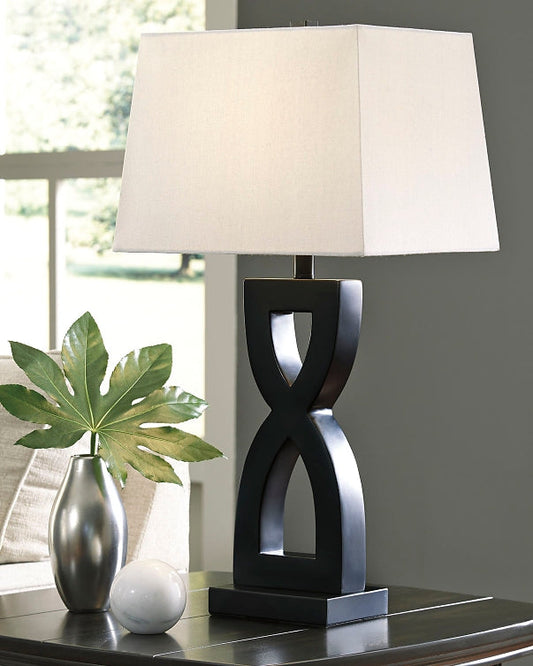 Amasai Poly Table Lamp (2/CN) Dawn Test Store Dev