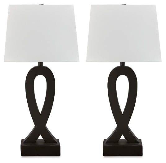 Markellton Poly Table Lamp (2/CN) Dawn Test Store Dev