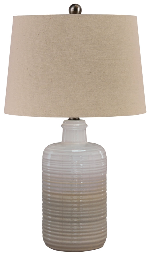 Marnina Ceramic Table Lamp (2/CN) Dawn Test Store Dev