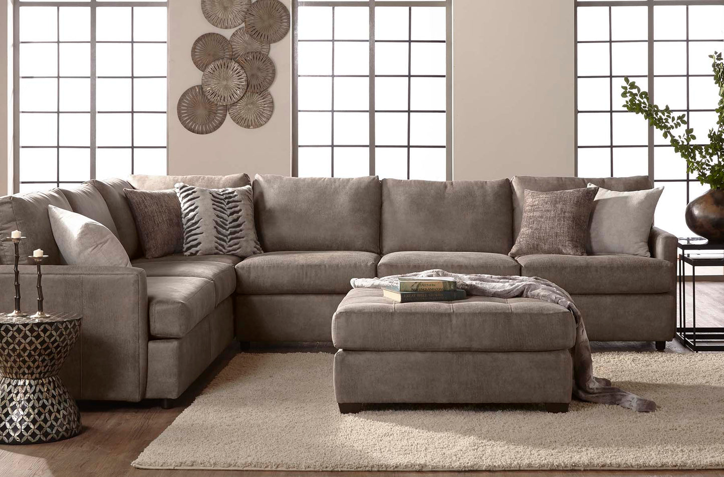 Hughes Goliath Slate 10800 Sectional