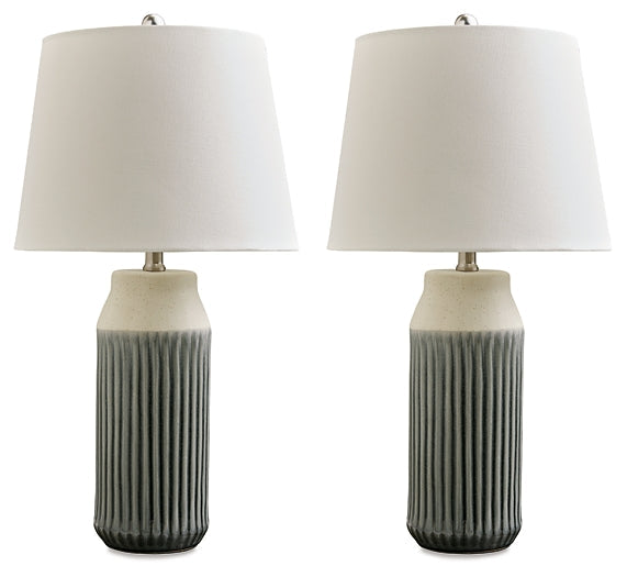 Afener Ceramic Table Lamp (2/CN)