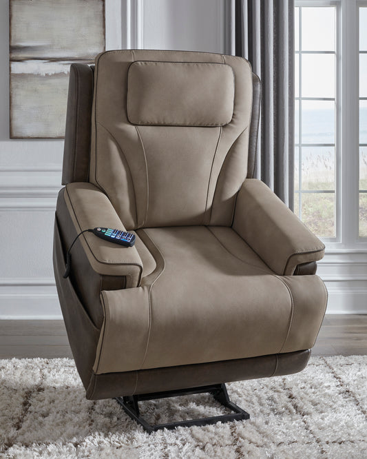 Ashley Signature Design 1210 4Z Peaceful Pause Zero Lift Recliner with Heat and Massage