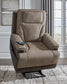 Ashley Signature Design 1210 4Z Peaceful Pause Zero Lift Recliner with Heat and Massage
