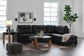 Benchcraft by Ashley Barlin Mills Carbon Sectional with Chaise 17004