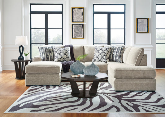 Benchcraft by Ashley Calnita Sisal Sectional 20502