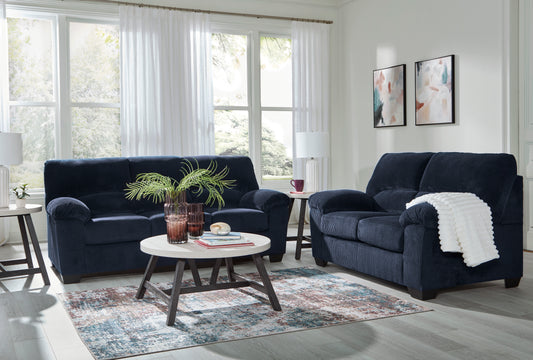 Signature Design by Ashley Simplejoy Sofa and Loveseat 24305