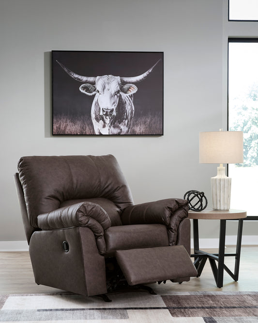 Ashley Signature Design PC27705 Willowbend Umber Recliner