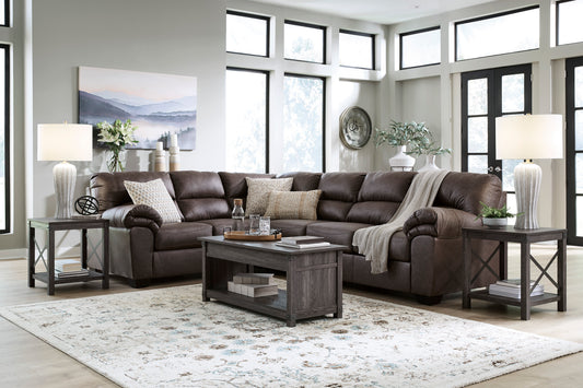Signature Design by Ashley Willow Bend Umber Sectional PC27704