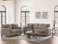 Ashley Benchcraft Tristan Peaks Suede Sofa Loveseat 30204