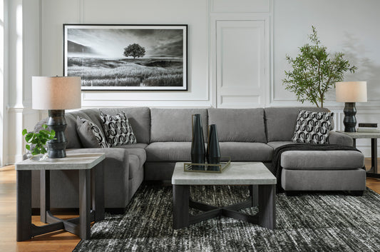 Benchcraft by Ashley Birkdale Court Gray Sectional 32402