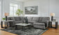 Benshcraft by Ashley 32404 Birkdale Court Gray Sectional Chaise