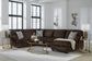 Signature Design by Ashley PC35603 Kimlee Chocolate Sectional Chaise