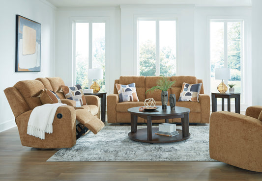 Ashley Signature Kanlow Reclining Sofa and Loveseat