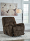 Ashley Signature Design Stayfish Chocolate Rocker Recliner PC5260
