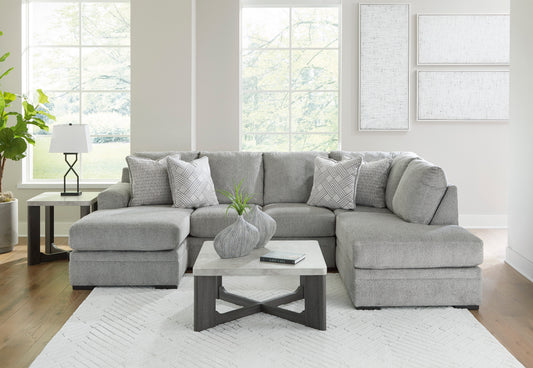 Signature Design by Ashley Casselbury Cement Sectional 52906