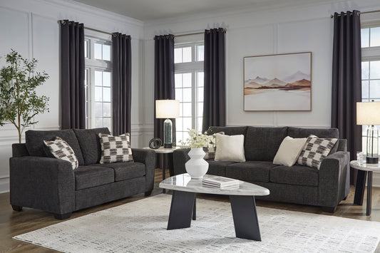 Ashley Benchcraft Loreo Ebony Sof Loveseat 63101
