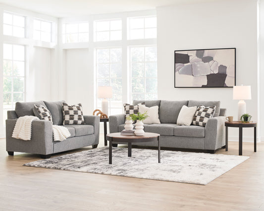 Ashley Benchcraft Loreo Flint Sofa Loveseat 63103