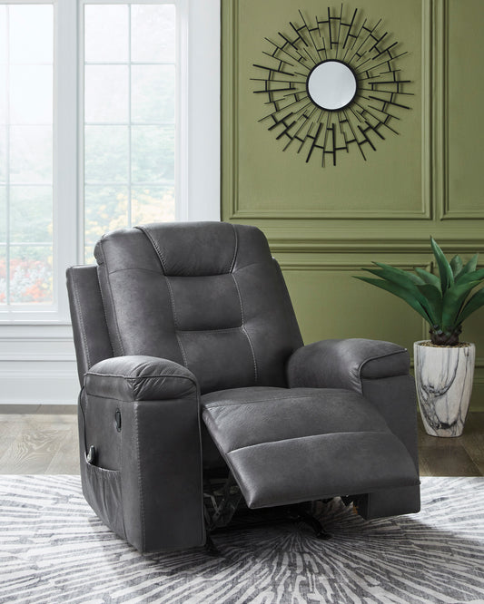 Ashley Signature Design Stockworth Recliner with Heat and Massage PC6560