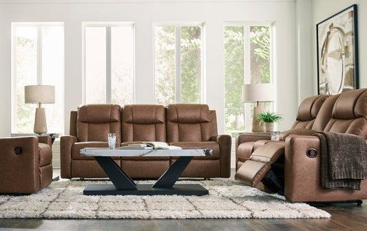 Ashley Benchcraft 7471 Mackmenville Carmel Reclining Sofa Loveseat