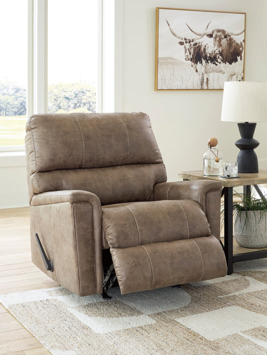Ashley Signature Design 94004 Navi Fossil Recliner