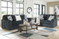 Ashley Signature Design Midnight Madness Gunmetal Sofa Loveseat 98105