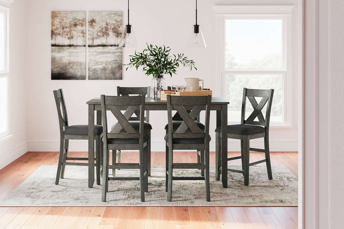 Ashley Signature Design Caitbrook Counter Height 7PC Dinette Set D388